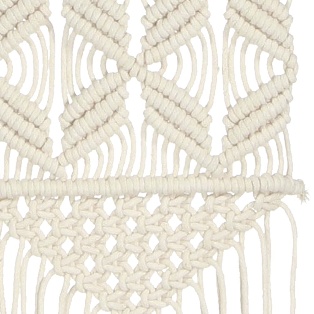 Macrame Wall Hanger 40x80 cm Cotton