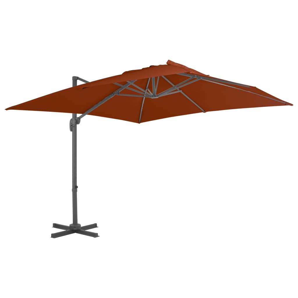 Cantilever Garden Parasol | Terracotta