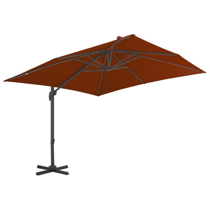 Cantilever Garden Parasol | Terracotta