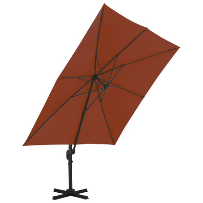 Cantilever Garden Parasol | Terracotta
