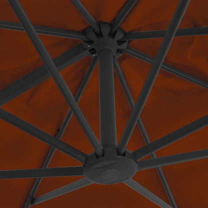 Cantilever Garden Parasol | Terracotta