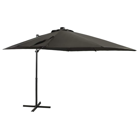 Cantilever Garden Parasol | Anthracite | Polyester fabric, aluminium pole