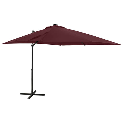Cantilever Garden Parasol | Bordeaux Red