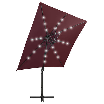 Cantilever Garden Parasol | Bordeaux Red