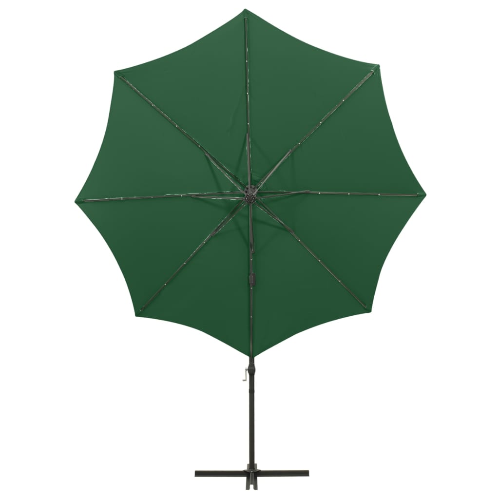 Cantilever Garden Parasol | Green