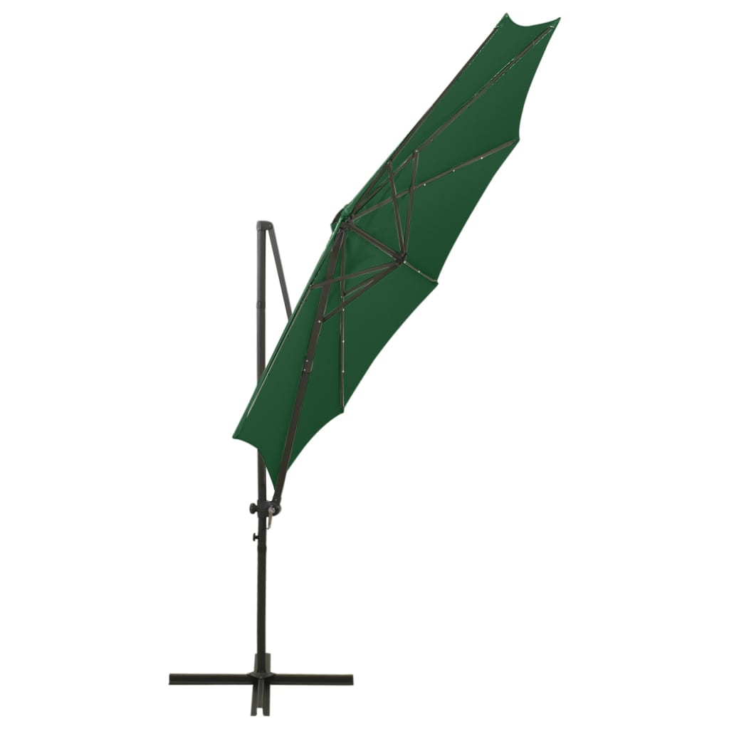 Cantilever Garden Parasol | Green