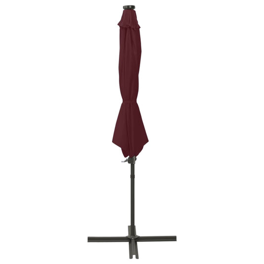 Cantilever Garden Parasol | Bordeaux red