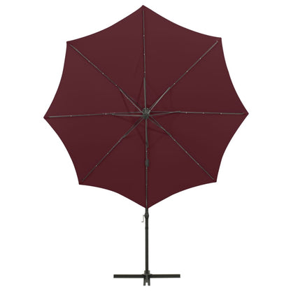 Cantilever Garden Parasol | Bordeaux red