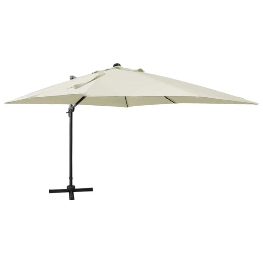 Cantilever Garden Parasol | Sand | Fabric with a PA coating, Aluminium