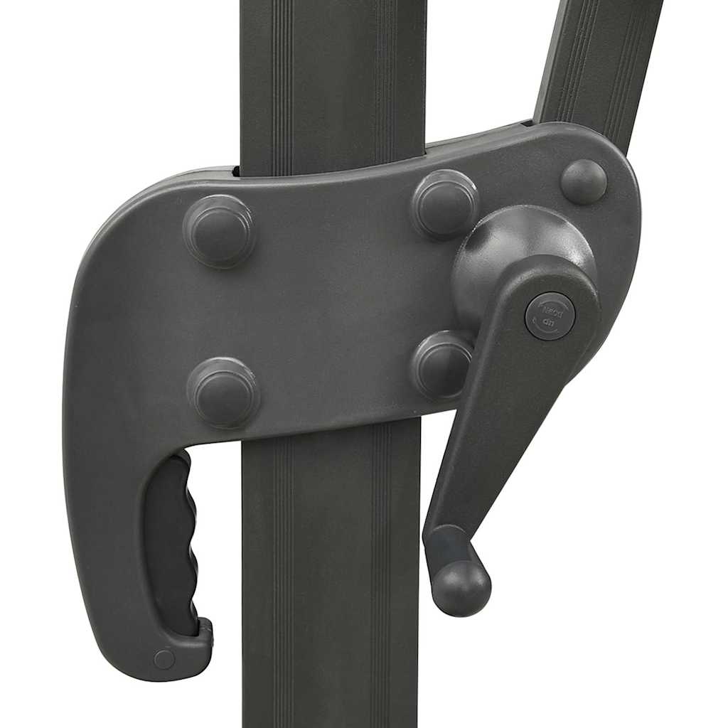 Cantilever Garden Parasol | Black | Polyester, Aluminium | 3m Diameter