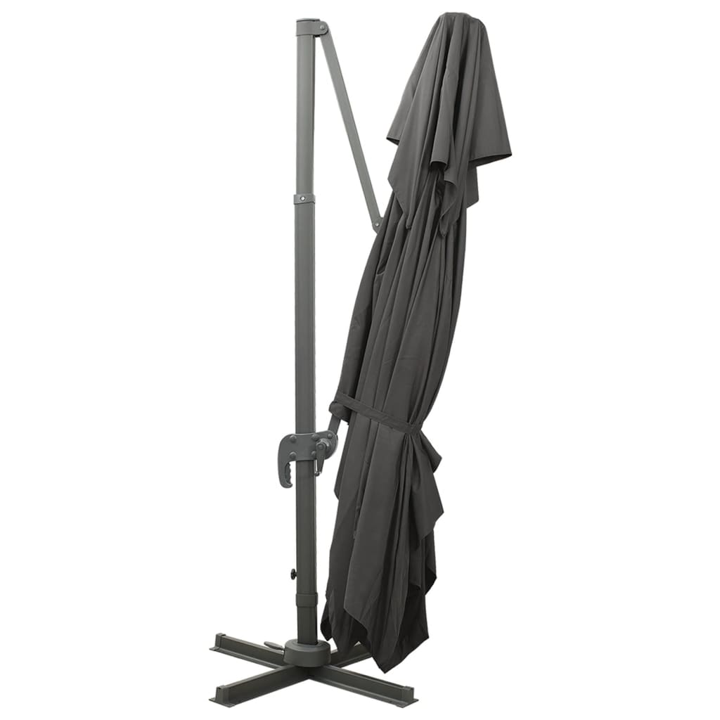 Cantilever Garden Parasol | Anthracite | Polyester | 400x300 cm
