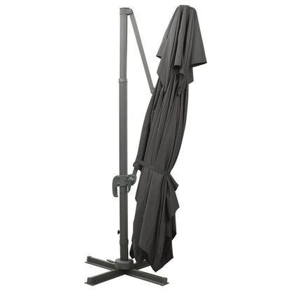 Cantilever Garden Parasol | Anthracite | Polyester | 400x300 cm