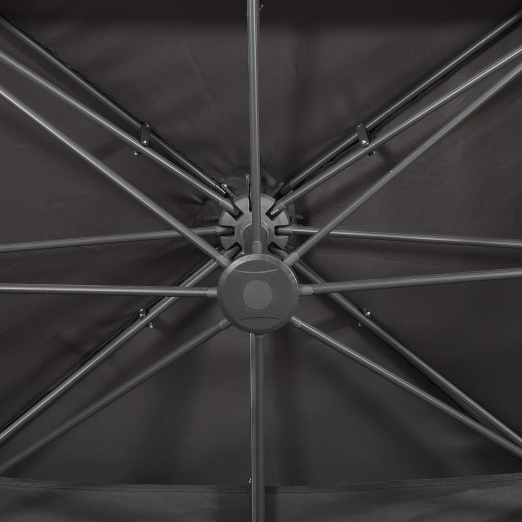 Cantilever Garden Parasol | Anthracite | Polyester | 400x300 cm