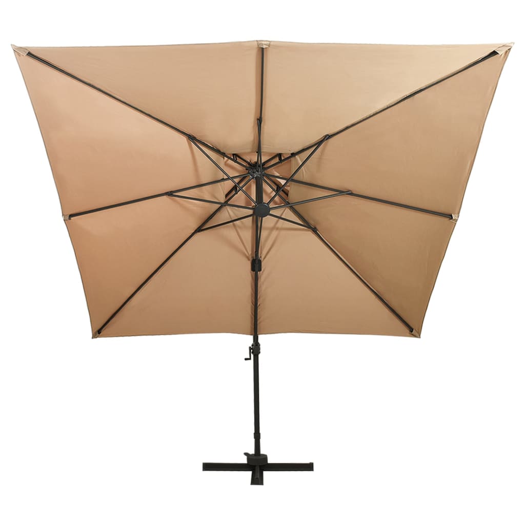 Cantilever Garden Parasol | Taupe