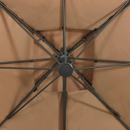 Cantilever Garden Parasol | Taupe