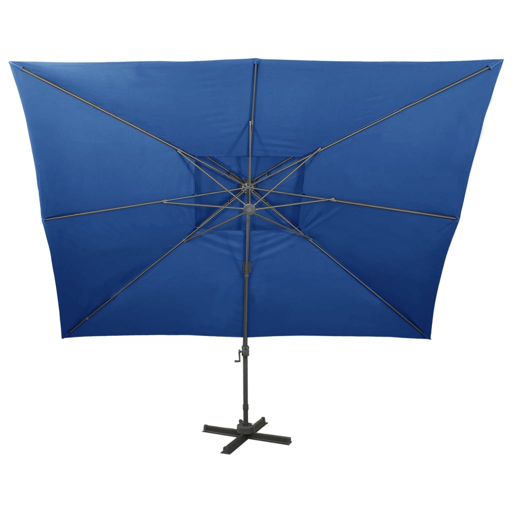 Cantilever Garden Parasol | Azure blue