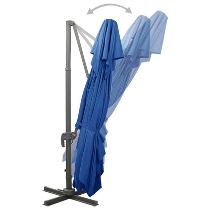Cantilever Garden Parasol | Azure blue