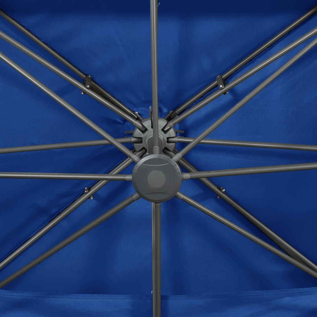 Cantilever Garden Parasol | Azure blue