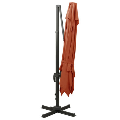 Cantilever Garden Parasol | Terracotta