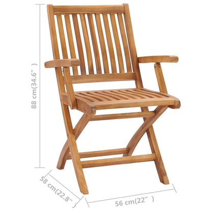 Garden Chair |  Set of 2 | Teak