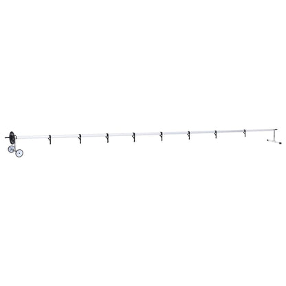 Pool Cover Roller with Stainless Steel Base