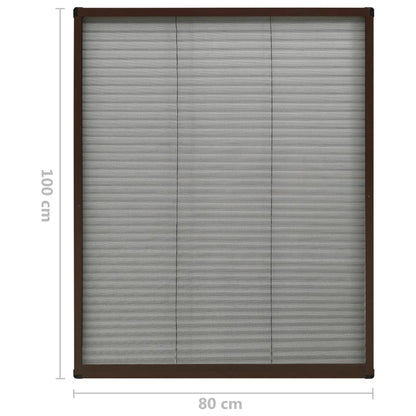 Window Screen | Brown frame with black mesh