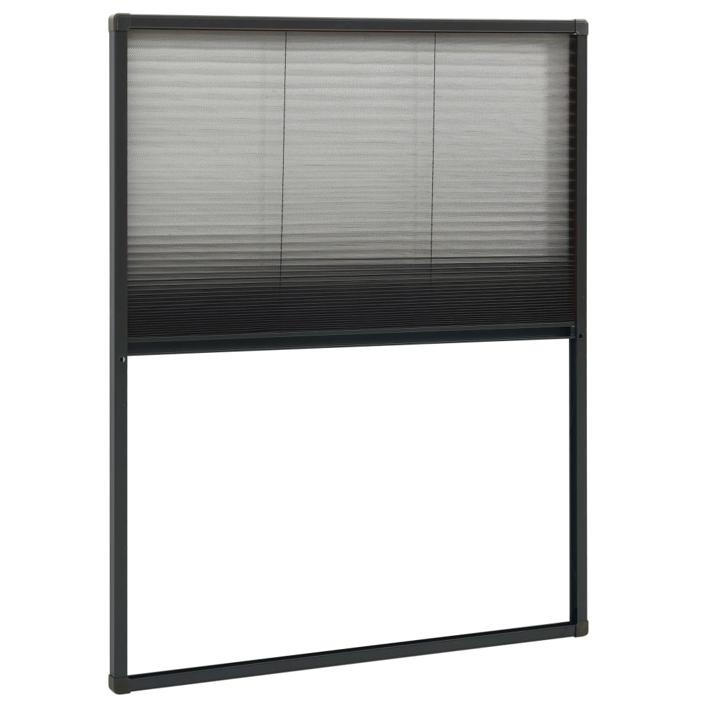 Window Screen | Anthracite, Black | Aluminium, Fibreglass | 80 x 100 cm