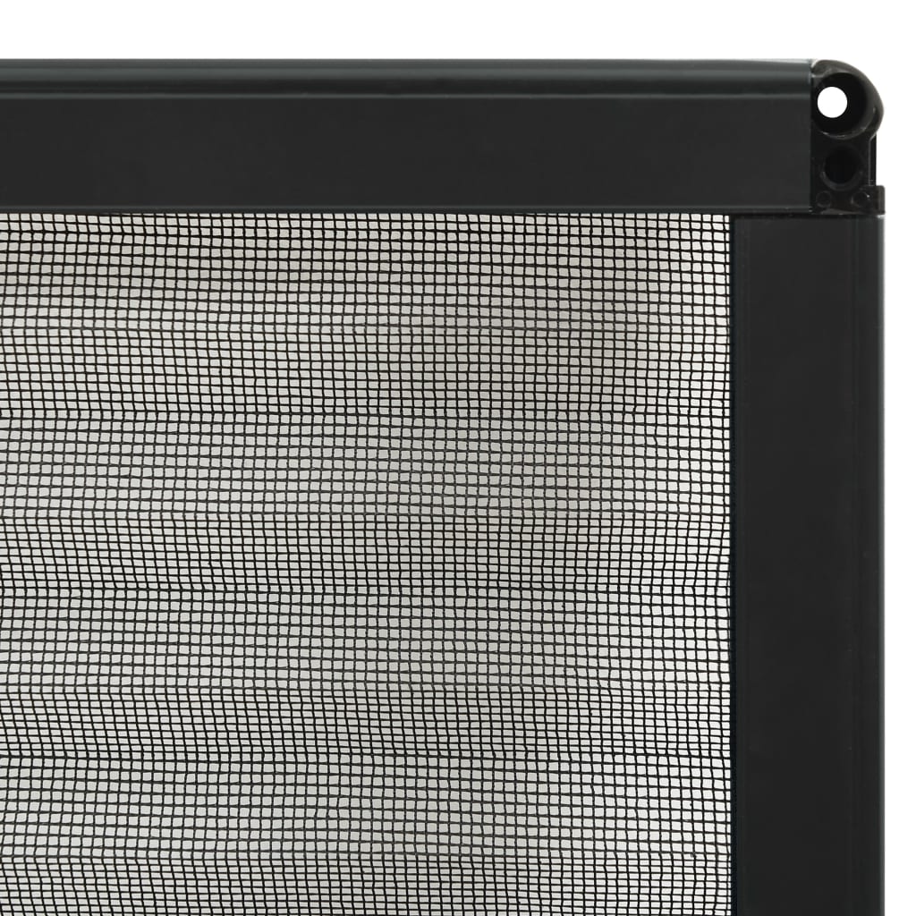 Window Screen | Anthracite, Black | Aluminium, Fibreglass | 80 x 100 cm