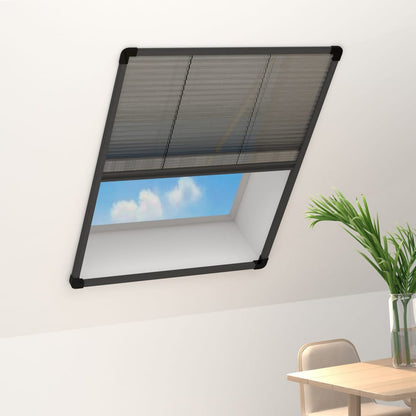 Window Screen | Anthracite, Black | Aluminium, Fibreglass | 80 x 100 cm