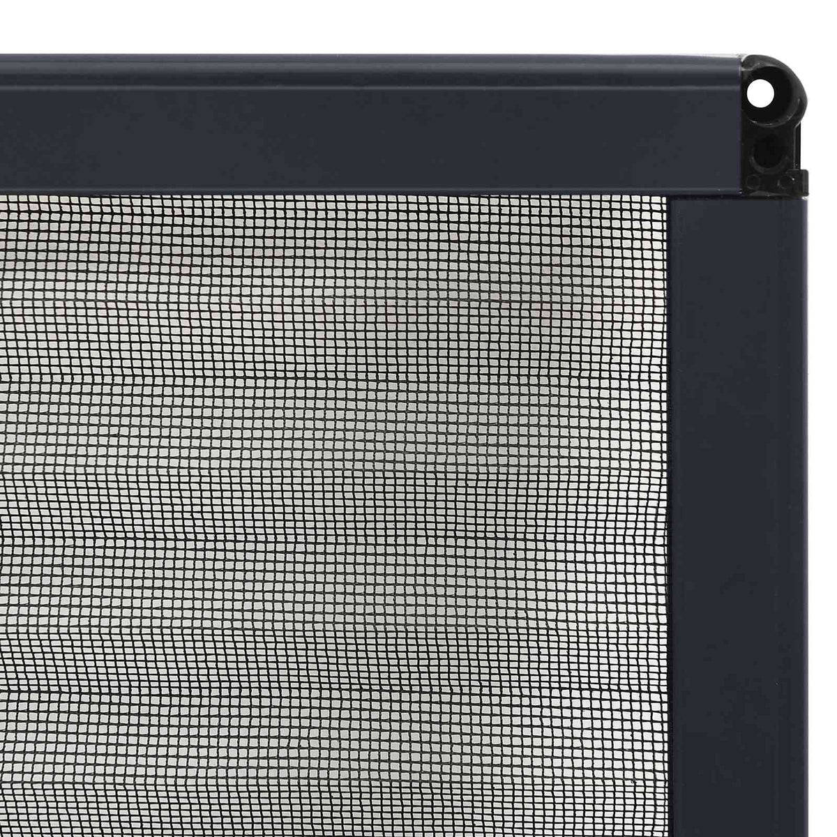 148666 vidaXL Plisse Insect Screen for Windows Aluminium Anthracite 120x120cm