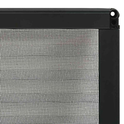 148666 vidaXL Plisse Insect Screen for Windows Aluminium Anthracite 120x120cm