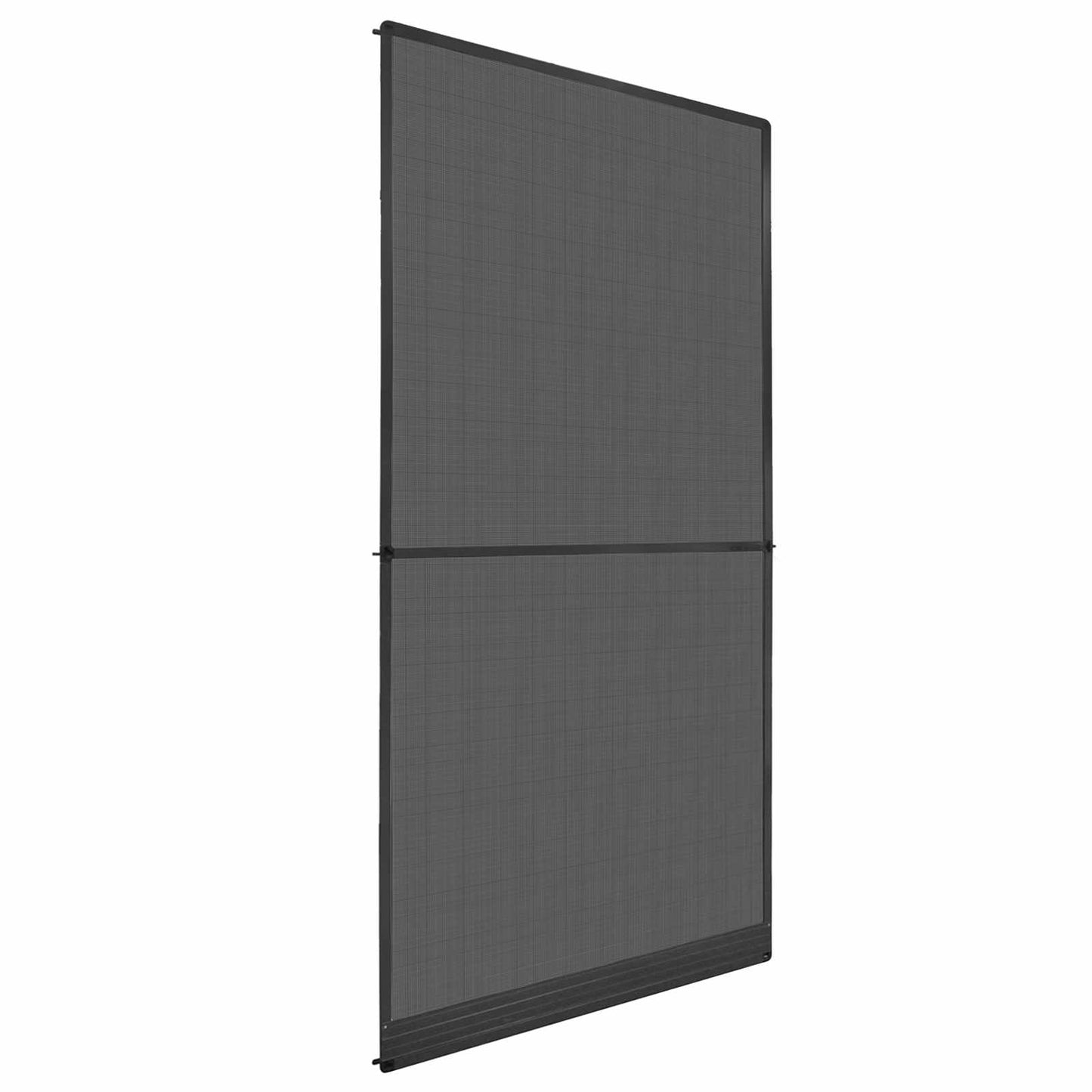 Hinged Insect Screen Manual Anthracite and Black 120 x 240 cm