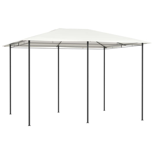 Gazebo | Cream | Fabric | 3x4x2.6 m |  Durable  | Gazebo | Rectangular
