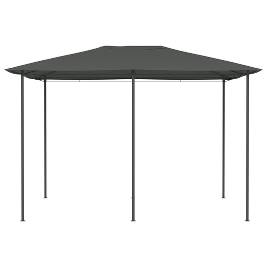 Gazebo | Anthracite | Fabric, steel | 3x4 meters | Seats Many | Gazebo