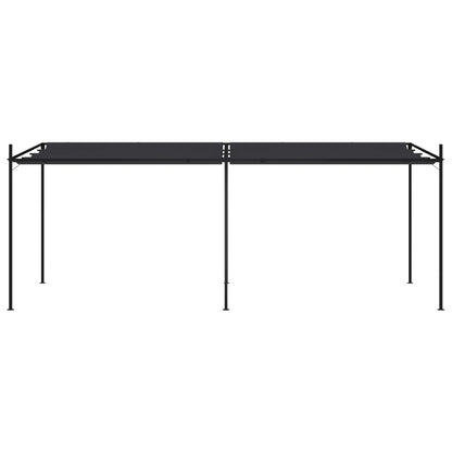 Gazebo with Retractable Roof 600x300x233 cm Anthracite