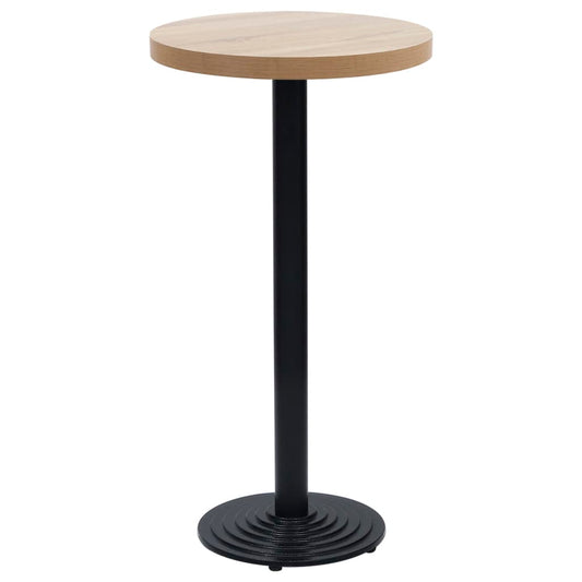 Bistro Table Leg Black Ø43x107 cm Cast Iron