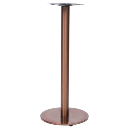 Bistro Table Leg | Gold | Stainless Steel | Single | Industrial