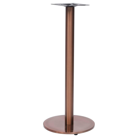 Bistro Table Leg | Gold | Stainless Steel | Single | Industrial