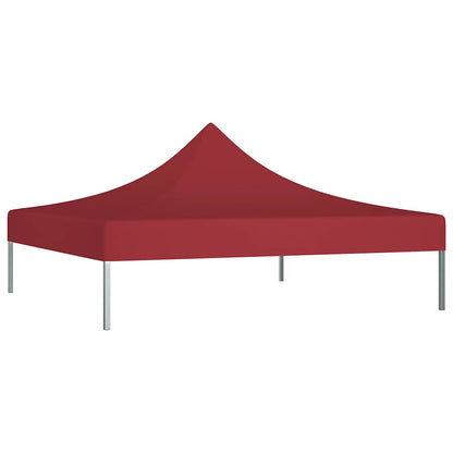 Party Tent Roof 3x3 m Burgundy 270 g/m²