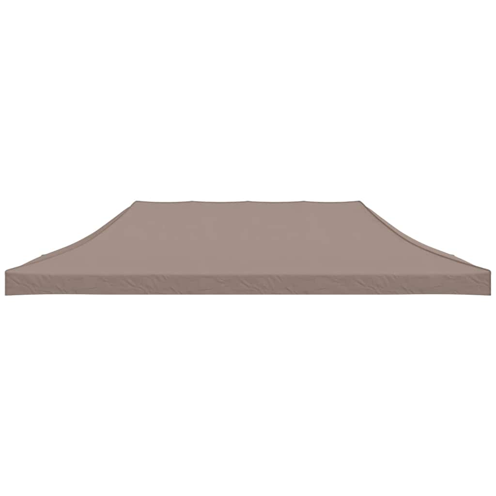 Party Tent Roof 6x3 m Taupe 270 g/m²
