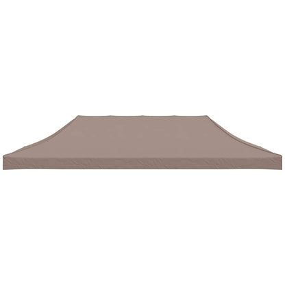 Party Tent Roof 6x3 m Taupe 270 g/m²