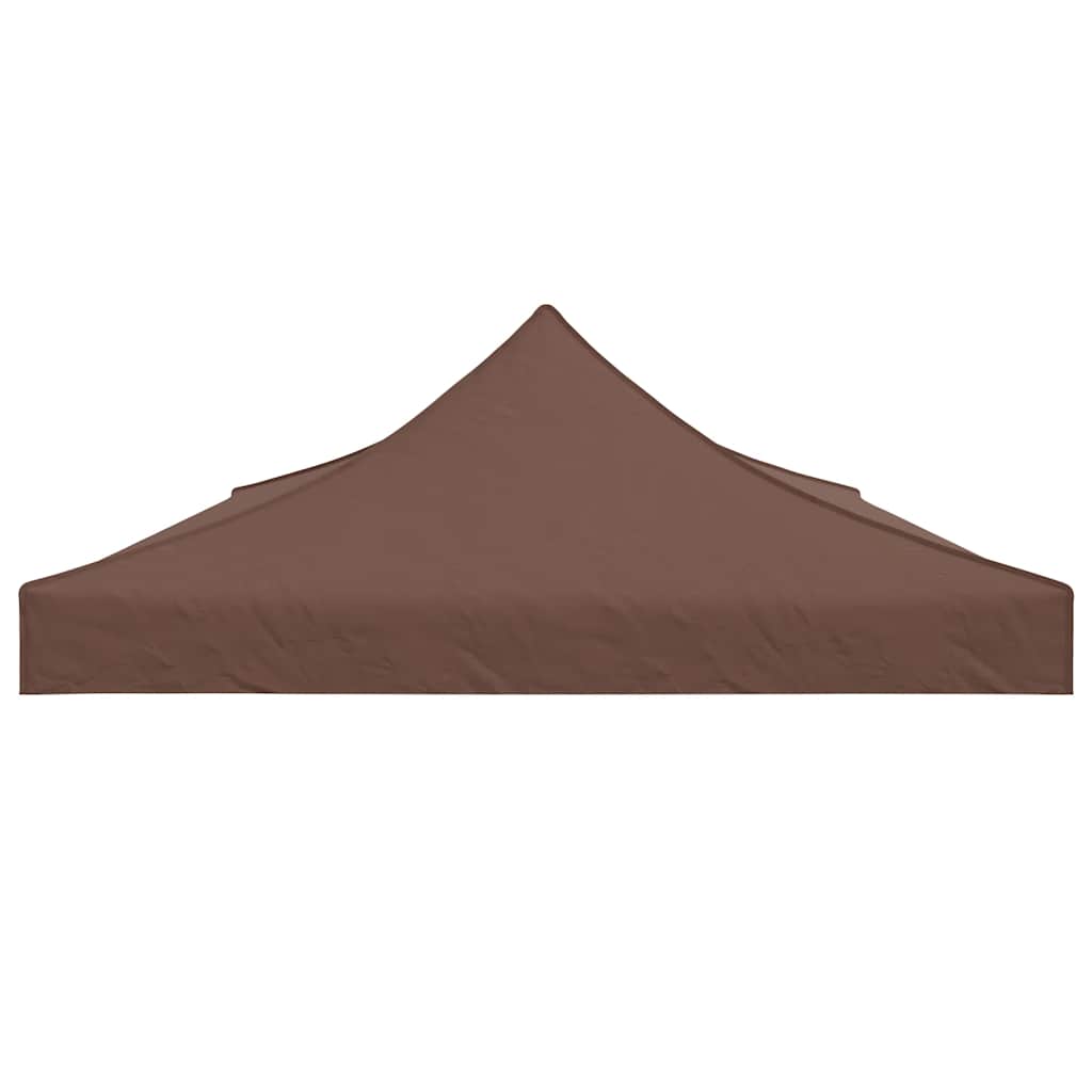 Party Tent Roof 6x3 m Brown 270 g/m²