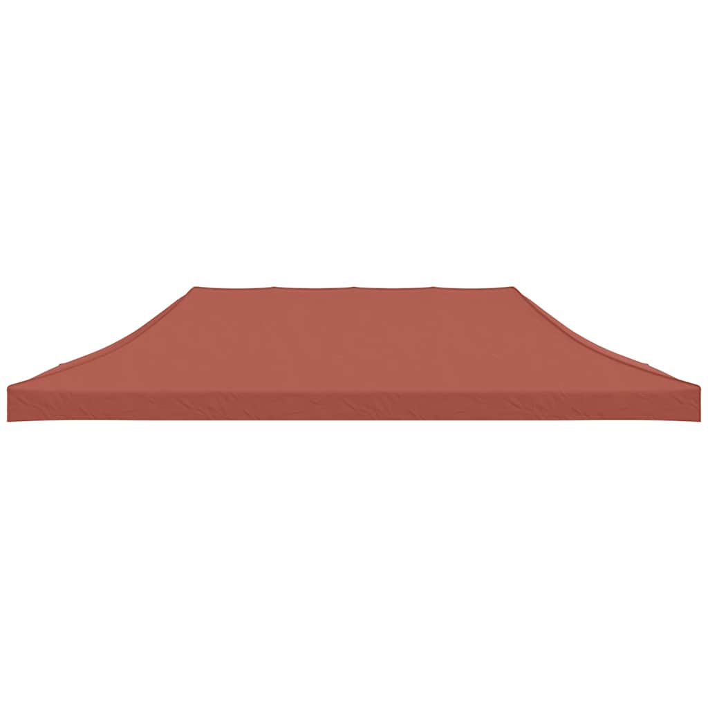 Party Tent Roof 6x3 m Terracotta 270 g/m²