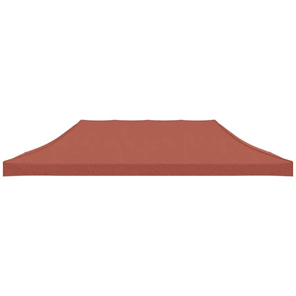 Party Tent Roof 6x3 m Terracotta 270 g/m²