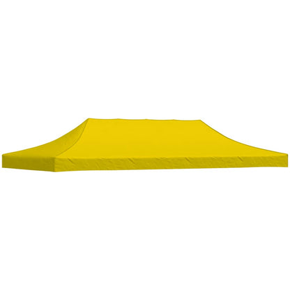 Party Tent Roof 6x3 m Yellow 270 g/m²