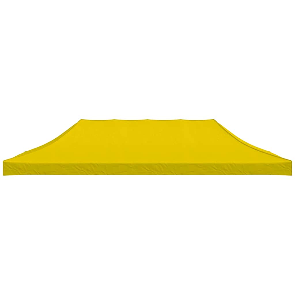 Party Tent Roof 6x3 m Yellow 270 g/m²