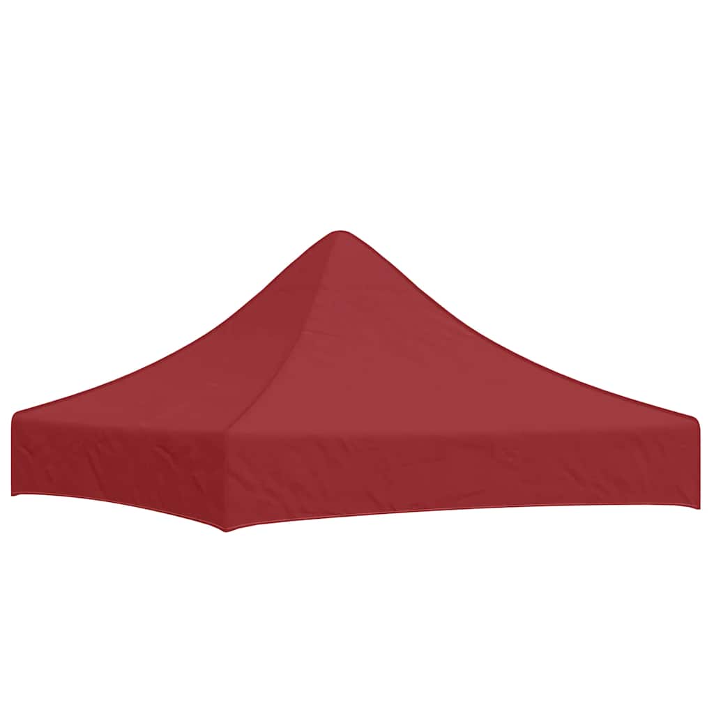 Party Tent Roof 2x2 m Burgundy 270 g/m²