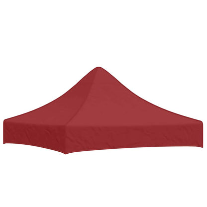 Party Tent Roof 2x2 m Burgundy 270 g/m²