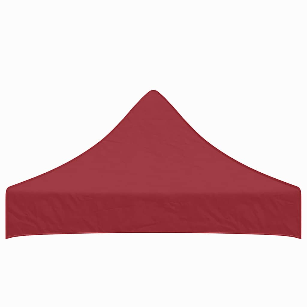 Party Tent Roof 2x2 m Burgundy 270 g/m²