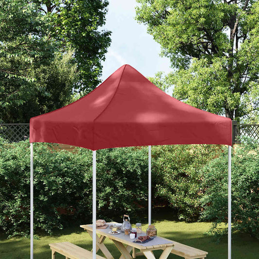 Party Tent Roof 2x2 m Burgundy 270 g/m²